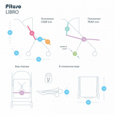 Прогулочная коляска PITUSO LIBRO