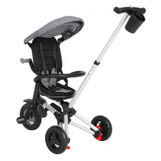 QPlay Велосипед трехколесный NOVA Grey серый