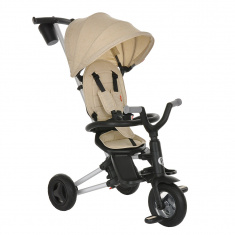 QPlay Велосипед трехколесный NOVA Beige/Бежевый