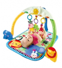 TINBO TOYS Развивающий музыкальный Коврик МОИ ЗВЕРЯТА 54*9*40см
