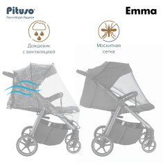 PITUSO Коляска детская EMMA (прогулочная)/PU 