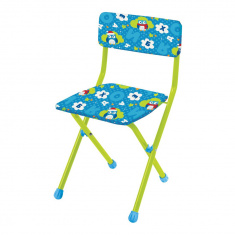 НИКА Стул детский СОВЯТА на синем
