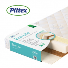 PLITEX Матрас в кроватку ECO LIFE (119х60х12см)