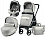 PEG PEREGO SET ELITE LUXE PURE (короб, автокресло, сумка)