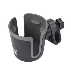 ROXY-KIDS Подстаканник универсальный для колясок/велосипедов Черно-Графитовый
