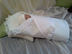 LAPPETTI Одеяло-конверт ИНФАНТЫ Бежевый ЛЕТО