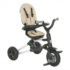 QPlay Велосипед трехколесный NOVA +, Beige/Бежевый