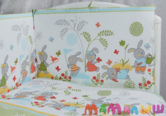 RABBY BABY Бампер ЛИМПОПО Зеленый