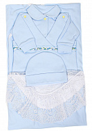 БАЛУ Комплект на выписку 5 пр СМЕШИНКА розовый лето