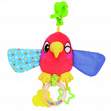 BIBA TOYS Игрушка-подвеска на прищепке Птичка Моджо,12см