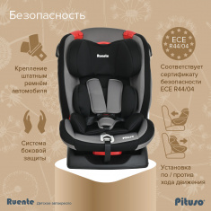 Pituso Удерживающее устройство для детей 0-25 кг Ruente