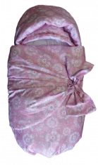 GulSara Комплект на выписку 7 пр ОДУВАНЧИКИ  Розовый ВЕСНА-ОСЕНЬ