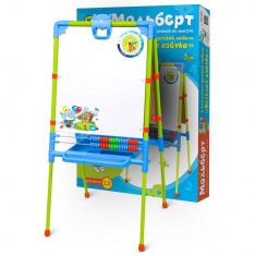НИКА Мольберт растущий со счетами Веселая Азбука ВИТРИННЫЙ ОБРАЗЕЦ