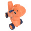 PITUSO Качалка-каталка Дино Orange/Оранжевый,78*44*58 см (карт.короб)