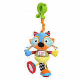 BIBA TOYS Мягкая игрушка-подвеска на прищепке Крошка-енот длина 30 см