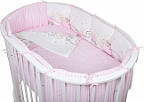 PITUSO Комплект для овальной кроватки МИШКИ 6 пр.