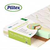 PLITEX Матрас детский ALOE VERA SIMPLE (119x60x11см)