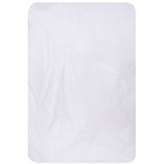 ЗОЛОТОЙ ГУСЬ Простынь непромокаемая на резинке махровая белая 120x60