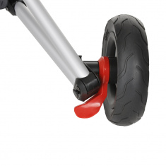 QPlay Велосипед трехколесный NOVA +, Black-Gold/Черный-Золотой