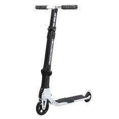 RAYSEN Самокат двухколесный складной TOUR, белый WHITE + сумка переноска