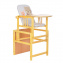BAMBOLA Стул-стол для кормления Слоник регулируемая спинка 