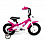 Велосипед 2-х колесный MARS RIDE 12 DARK PINK темно-розовый
