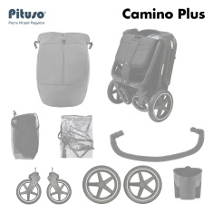 PITUSO Коляска детская CAMINO+(прогулочная)/чехол на ножки