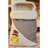 АРГО Конверт меховой СОВУШКА Хаки ЗИМА