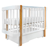 PITUSO Кровать детская + маятник/ящик/автостенка 120*60 см Olivia 