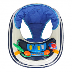 BAMBOLA Ходунки Оазис (7 силик.колес,игрушки,муз) (64*56*52) Deep blue/Синий