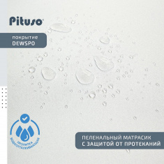 PITUSO Матрас пеленальный (накладка) 65*55 см (дюспо)