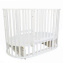 PITUSO Кровать детская универсальная 9/1 Monica маятник поперечный Белый