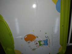 НИКА Набор мебели с Медвежонком стол + парта + мольберт (*уценка)