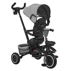 PITUSO Велосипед трехколесный Elite Plus Grey/серый, 10"/8"