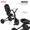QPlay Велосипед трехколесный NOVA Carbon black/черный