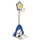 PITUSO Стойка баскетбольная (с кольцебросом,футб.воротами) Blue/Синий (48*65*165 см)