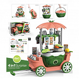 PITUSO Игровой набор КУХНЯ 4 в 1 (в чемоданчике, 47 элементов)