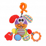 BIBA TOYS Игрушка-подвеска на прищепке Щенок Бейли, 30*13см
