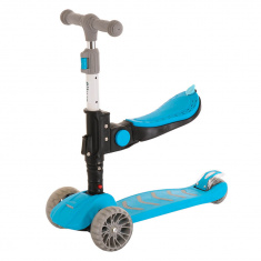 PITUSO Самокат трехколесный 2 в 1 Blue голубой