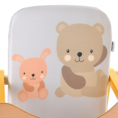 BAMBOLA Стул-стол для кормления Слоник регулируемая спинка 